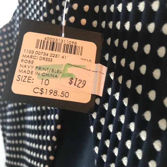 Club Monaco Polkadotted dress - Picture 3 of 4